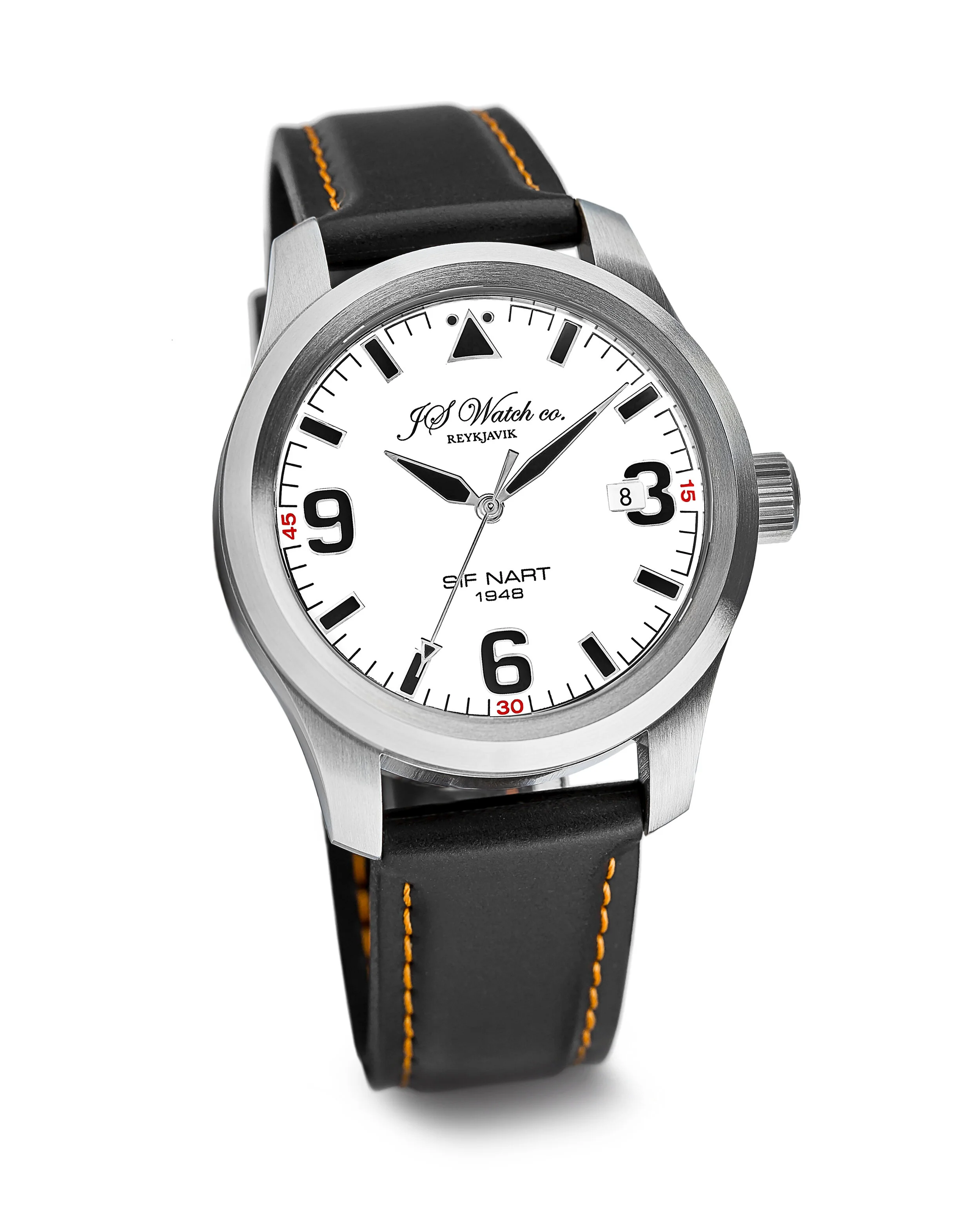 JS Watch Company Reykjavik — Sif NART 1948 White